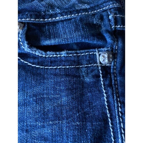 Miss Me Jeans JPS5152SK Skinny Distressed Womens 26 Casual Denim Outdoors - Picture 10 of 15